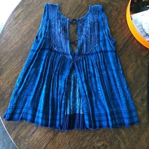 Free people embroidered top